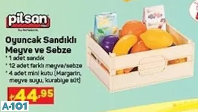 PİLSAN OYUNCAK SANDIKLI MEYVE VE SEBZE PİLSAN OYUNCAK SANDIKLI MEYVE VE SEBZE